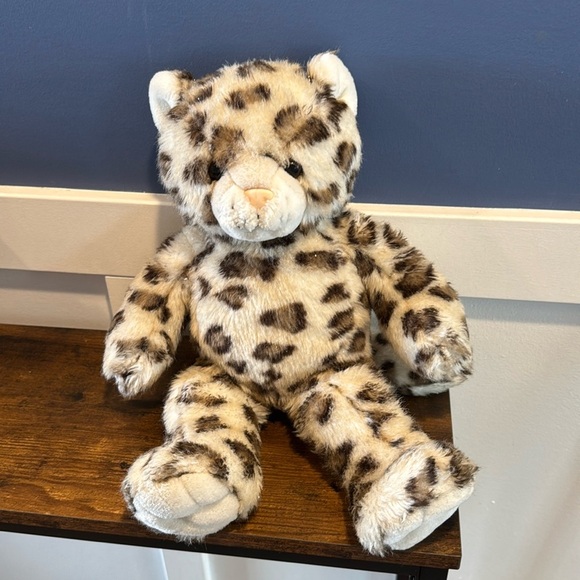 Build-A-Bear Leopard Plush‎ Stuffed Animal Soft Toy Wild Cat - Picture 1 of 8